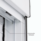 Janela Com 2 Folhas De Correr E Persiana Integrada 1,20x1,20