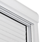 Janela com Persiana Integrada 2 Folhas Alumínio Pintado Branco Blackout Motorizado 110V 1,20x1,50m Linha Nobre CRV