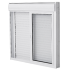 Janela com Persiana Integrada 2 Folhas Alumínio Pintado Branco Blackout Motorizado 110V 1,20x1,50m Linha Nobre CRV