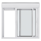 Janela com Persiana Integrada 2 Folhas Alumínio Pintado Branco Blackout Motorizado 220V 1,20x1,50m Linha Nobre CRV