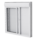 Janela com Persiana Integrada 2 Folhas Alumínio Pintado Branco Blackout Motorizado 220V 1,20x1,50m Linha Nobre CRV