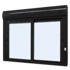 Janela Com Persiana Integrada 100x200x14 Alumínio Preto Acion