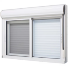 Janela Com Persiana Integrada Alumínio Branco 100x120 Com Tel