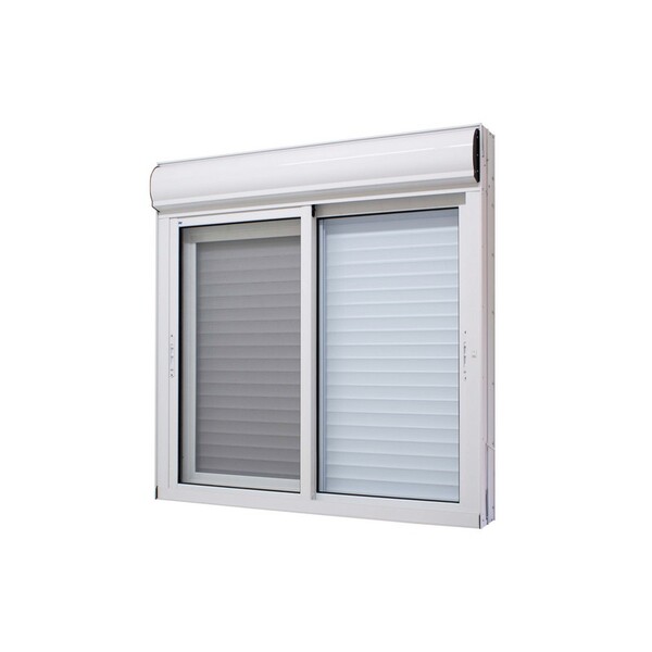 Janela Com Persiana Integrada Em Alumínio Branco Automatizada