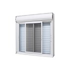 Janela Com Persiana Integrada Em Alumínio Branco Automatizada