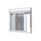 Janela Com Persiana Integrada Em Alumínio Branco Caribe Max 1