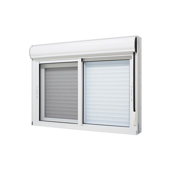 Janela Com Persiana Integrada Em Alumínio Branco Perfecta Max