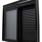 Janela Em Alumínio Preto  Integrada E 2 Folhas De Correr Vidro Incolor 4Mm E Tela Mosqueteiro