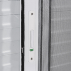 Janela com Persiana Integrada 2 Folhas Alumínio Pintado Branco Blackout Sob Medida Linha 25 OGB Esquadrias