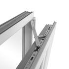 Janela com Proteção Térmica Abre e Tomba Lisa PVC Vidro Duplo 6mm 1,20x0,80m Shine