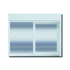 Janela com Proteção Térmica de Correr Persiana Integrada PVC 6mm 1,20x1,20m Selbach