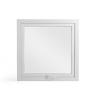 Janela com Proteção Térmica Maxim Ar Lisa PVC 0,80x0,80m Shine