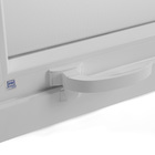 Janela com Proteção Térmica Maxim Ar Lisa PVC Vidro Duplo 6mm 0,80x1,00m Shine