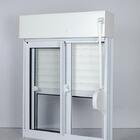 Janela Com Veneziana Integrada Manual 02 Folhas Branco - 120x