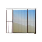 Janela Confort 2 Folhas Com Grade Vidro Reflex 100cm X 150cm