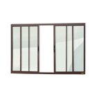 Janela Confort 4 Folhas Vidro Liso 100cm X 100cm Brimak Corten