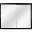 Janela Correr 2 Folhas Móveis Sem Grade Vidro Liso 100x150 Ec