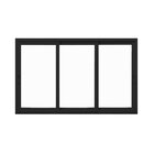 Janela Correr 3 Folhas Vidro 1,50x1,00m Vidro Temperado 6mm F