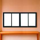 Janela Correr 4 Folhas Vidro 2,00x1,00m Vidro Temperado 6mm F