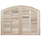 Janela De Abrir / Abrir Em Arco De Madeira Padrão Cedro Baten