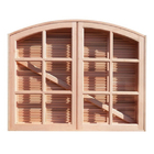 Janela De Abrir / Abrir Em Arco De Madeira Padrão Cedro Esqua