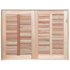 Janela De Abrir / Abrir Reto De Madeira Padrão Cedro Batentes