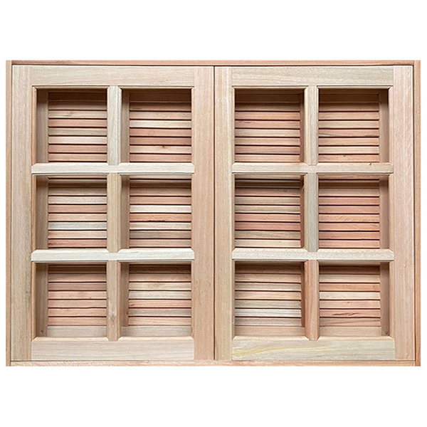 Janela De Abrir / Abrir Reto De Madeira Padrão Cedro Esquadri