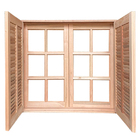 Janela De Abrir / Abrir Reto De Madeira Padrão Cedro Esquadri