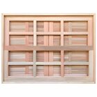 Janela De Abrir / Guilhotina Reto De Madeira Padrão Cedro Bat