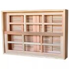 Janela De Abrir / Guilhotina Reto De Madeira Padrão Cedro Bat