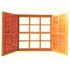 Janela De Abrir / Guilhotina Vidro E Veneziana - Madeira Maci