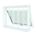 Janela de Abrir Maxim-Ar de Aço Pintado Facilitá 0,60x0,60m Lucasa