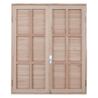 Janela Veneziana de Abrir Madeira Eucalipto EWK 150 1,00x1,20m Rondosul