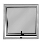 Janela de Abrir Maxim-Ar de Alumínio 0,60x0,60m Brilhante Magnum Atlântica