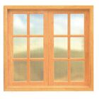 Janela De Abrir Vidrinho - Madeira Maciça - Angelim Medida Fi