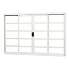 Janela De Aço De Correr 100x120cm 4 Folhas Minas Sul Mgm Bran