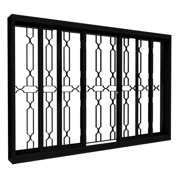 Janela De Aço De Correr Central 100x200cm Lucasa Facilita Pre