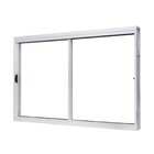 Janela De Aço De Correr Lateral 100x120cm 2 Folhas Vidro Liso