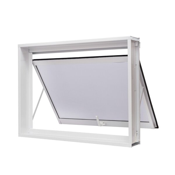 Janela De Aço Maxim-ar 60x60cm Vidro Boreal Qualitysol Ramass