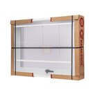 Janela De Aço Maxim-ar 60x80cm Com Grade Quadriculada E Vidro