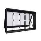 Janela De Aço Maximo Ar Com Grade Mosaico 60x100x7cm Facilitá