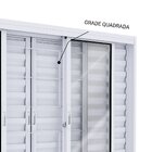 Janela De Aço Veneziana 6 Folhas Com Grade 100x200 Lucasa Bra