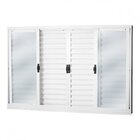 Janela De Aço Veneziana De Correr 100x100cm 6 Folhas Minas Su