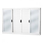 Janela De Aço Veneziana De Correr 120x150cm 6 Folhas Coflx Mg