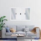 Janela De Aço Veneziana De Correr 120x200cm 6 Folhas Minas Su