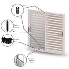 Janela De Alumínio 02 Folhas Amadeirado Classic - 100x100