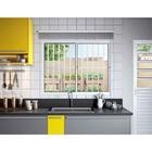 Janela De Alumínio 02 Folhas Branca Grade Maxx - 120x150