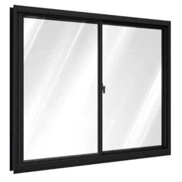 Janela De Alumínio 02 Folhas Branco Classic Com Vidro Fume -