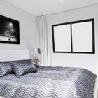 Janela De Alumínio 02 Folhas Classic Preto - 120x120