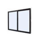 Janela De Alumínio 02 Folhas Fit Preto - 60x60